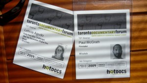 Our Hot Docs passes