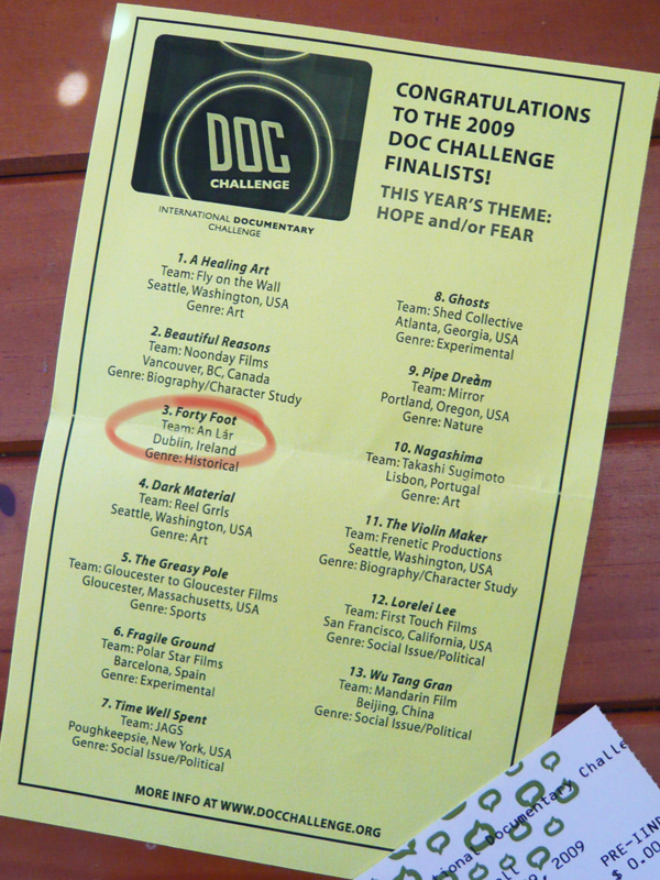 Doc Challenge Line up